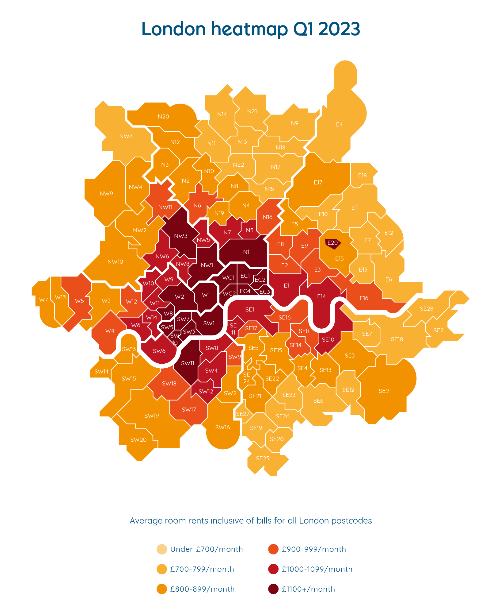 Postcode+london+map